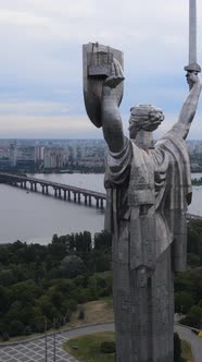 Motherland Monument in Kyiv Ukraine