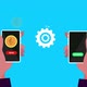 peer to peer exchange of ethereum between two mobile wallets - VideoHive Item for Sale