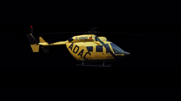 4K ADAC Rescue Helicopter