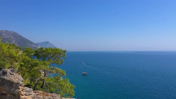 Coast Near Turkey Mountains