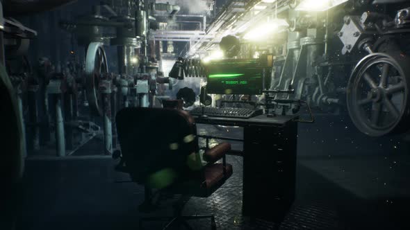 Steampunk-Style Workspace alt