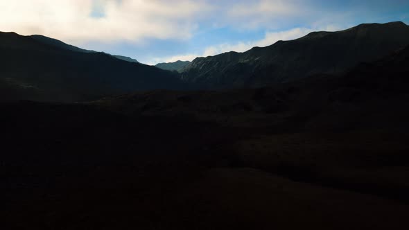 Mountains of Afghanistan at Sunset