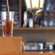 Pour Beer Into a Transparent Glass on the Bar - VideoHive Item for Sale