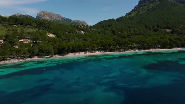 Beautiful Beach at Cap Formentor Palma Mallorca Spain