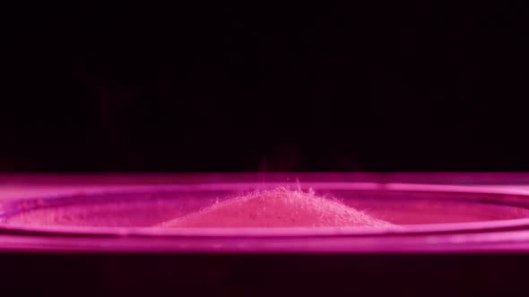 Subwoofer with Pink Paint Powder