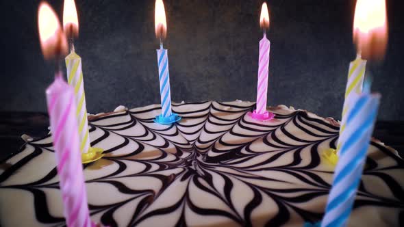 Candles on the Birthday Cake