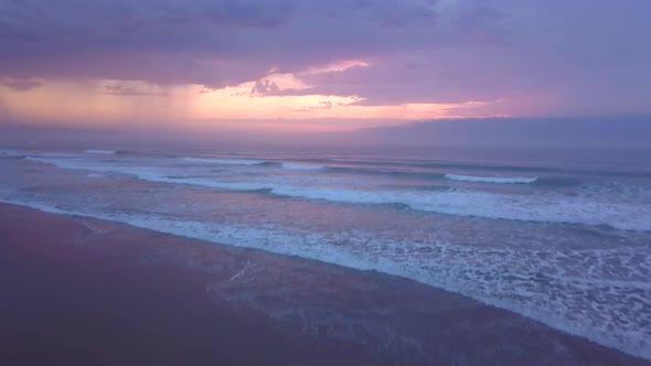 Sunrise Beach And Sea