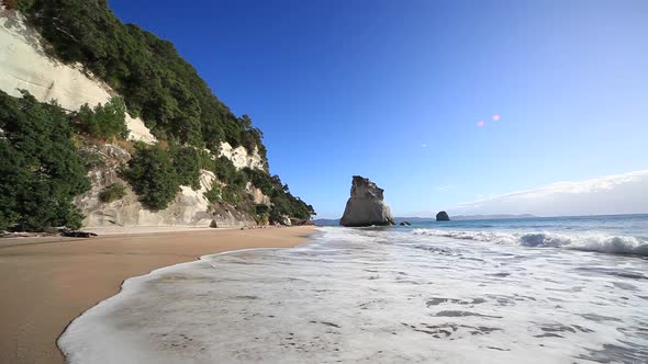 Te Whanganui-A-Hei, Cathedral Cove, New Zealand