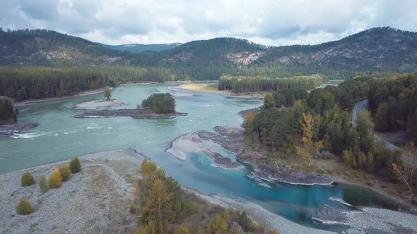 Altai Chemal Tract Landscapes