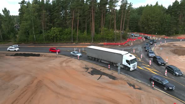 New Section of the Road A7 Riga Bauska and a Part of the International Road E67