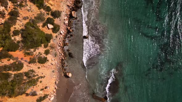 Cala Boix in Ibiza, Spain