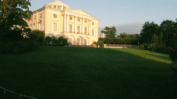 Pavlovsky Park is a Landscape Park Within the Pavlovsk State MuseumReserve