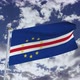 Cape Verde Flag With Sky - VideoHive Item for Sale