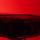 Silhouette Of Drummer Playing On Snare Drum With Sticks On Red Background - VideoHive Item for Sale