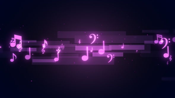 Music Notes Background V5