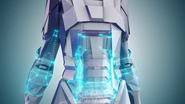 Sci Fi Humanoid Android Robot Woman Body Part Hd alt