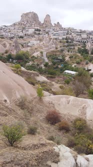 Cappadocia Landscape Aerial View