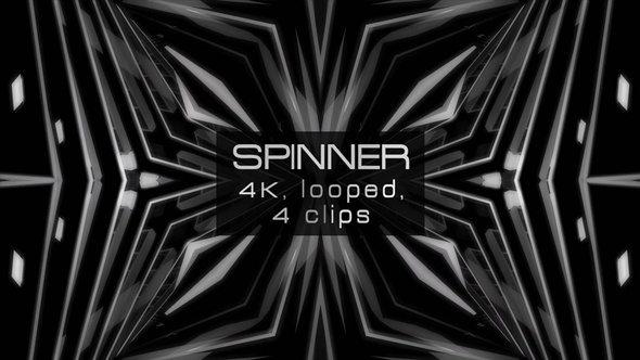 Spinner 4K VJ Pack
