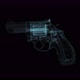 3D Seamless Loop Arm gun Hologram Wireframe - VideoHive Item for Sale