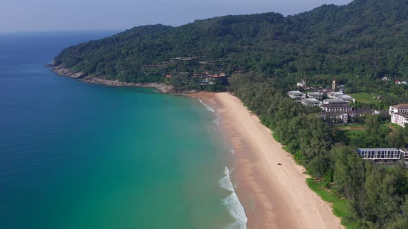 Nai Thon Beach and the Wooden Stairs in Phuket Thailand