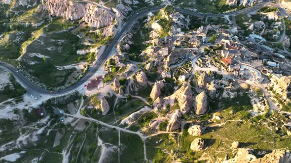 The Cosmic Landscape of Cappadocia aerial view 4 K