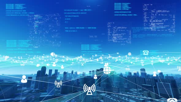 5g Network Information Technology And Internet Of Things Smart City