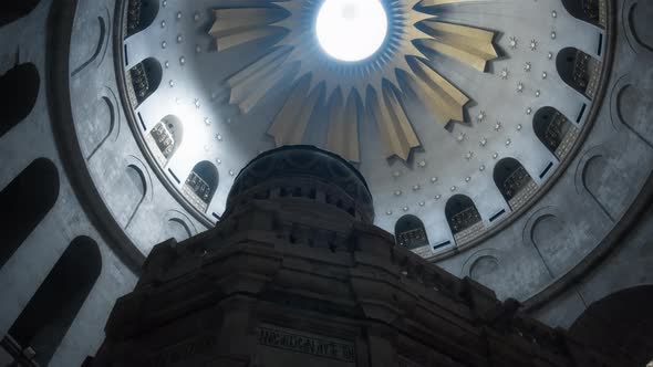 View of the Jesus's tomb