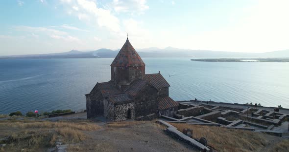 Sevanavank Monastery on Lake Sevan, Armenia