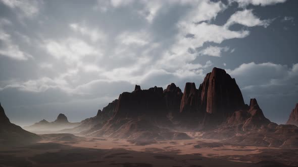 Red Rock Canyon Mountain Landscape