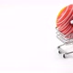 The cart has a large glazed donut. - VideoHive Item for Sale