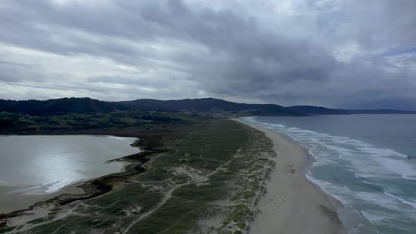 Baldaio Beach, A Coruña, Spain