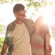 Attractive Young Couple Taking a Walk in the Countryside. - VideoHive Item for Sale