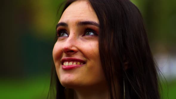 Young Beautiful Girl smiling