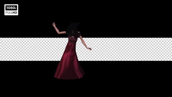 Mystic Woman Dance 2 - Halloween Concept