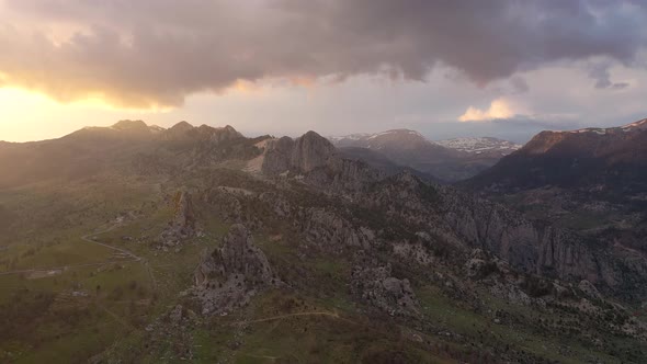 Mountain Landscapes Shot on a Drone