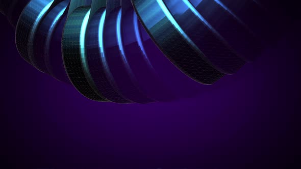 3d purple animation background