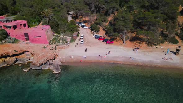 Cala Salada and Saladeta in Ibiza, Spain