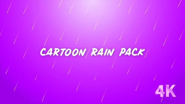 Cartoon Rain Pack