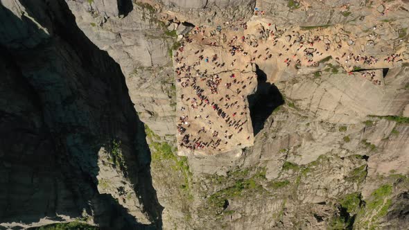 Pulpit Rock Preikestolen Beautiful Nature Norway