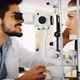 Optometrist Checking Patient Eyesight and Vision Correction - VideoHive Item for Sale