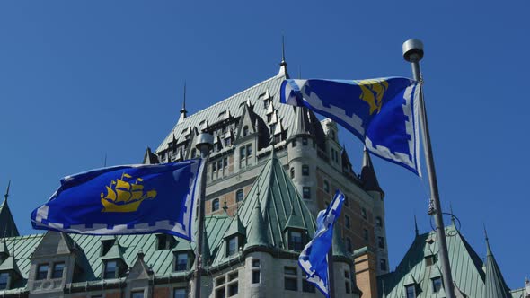 Flags of Quebec City