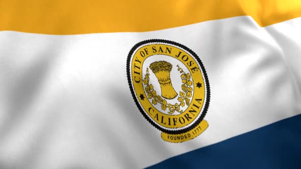 San Jose City Flag (California)