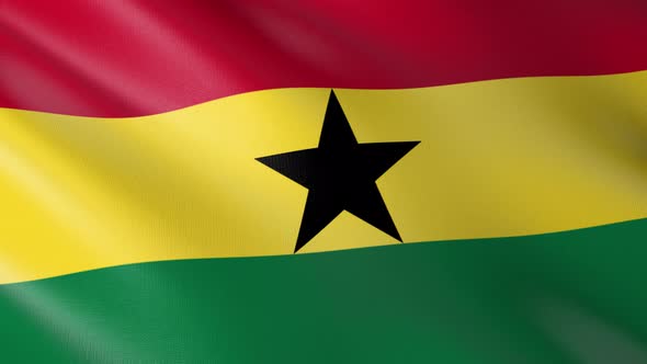 Flag of The Ghana