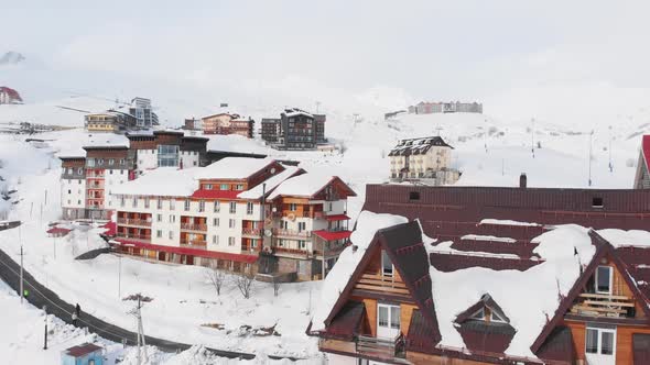 Real Estate Buildings In Ski Resort Gudauri, Georgia