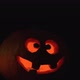 Orange pumpkin with scary smile. Halloween concept - VideoHive Item for Sale