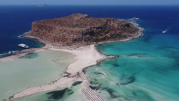 Blue Lagoon in Ballos Crete Greece