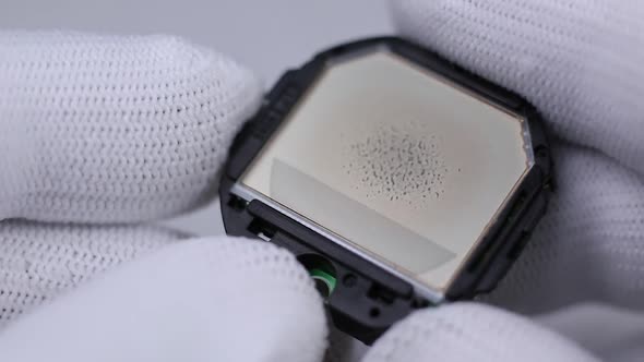 Digital Watch LCD Display Presentation 1485