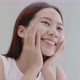 Closeup headshot portrait of smiling Asian girl with natural makeup and healthy smooth skin. - VideoHive Item for Sale