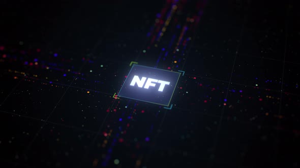 Crypto Art and NFT concept