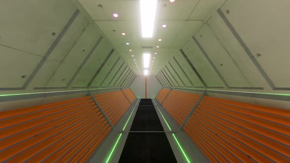 Future Tech Tunnel Fake 3d Cyberpunk Game alt